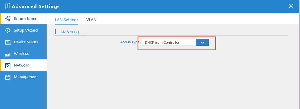 That is to say only when DHCP from controller is chosen can the controller find and mange the AP. Static IP means the AP has the right to manage its own IP address.