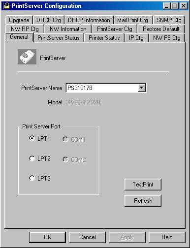 7.2 General - General Information for the HPS1U Each time you run the HPS1U s configuration utility, the system will initially delay for several seconds because the utility is using system s