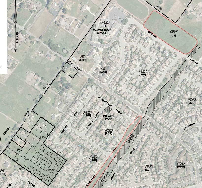 March 5, 2013 Road Detention Corona Subdivision Modeling Approach Figure 1.