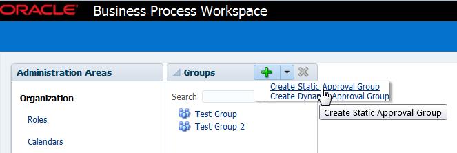 Under Task Administration, click Approval Groups. The Groups page appears in the right pane. 3. In the left pane of the Groups page, enter the full group name in the field.