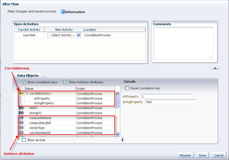 Chapter 11 Altering the Flow of Running Process Instances in Process Workspace To alter the flow of a running process instance: 1. From the Process Tracking tab page, select a process instance.