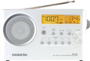 Digital radio PR-D18 GR / BL 10 station Presets (5 FM, 5 AM), easy to read LCD display with backlight, adjustable tuning step, auto seek