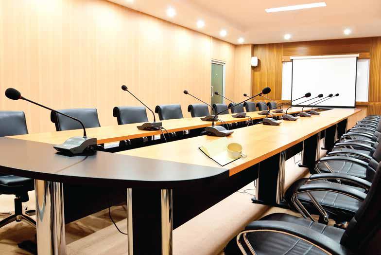 Boardroom Solutions The boardroom is the most important space in any organisation and it should provide seamless audio-visual experience for effective collaboration within meeting participants.