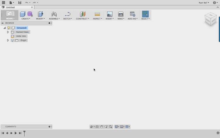 Lesson 1: Overview In this lesson, you: Start Fusion 360. Review the Fusion 360 interface. Create a box.