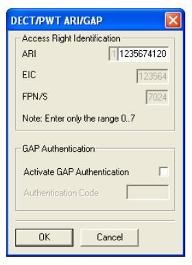 Chapter 1 To configure the IBS software: ARI Number The ARI number identifies each OmniPCX Office. Each OmniPCX Office has an identical default ARI number.