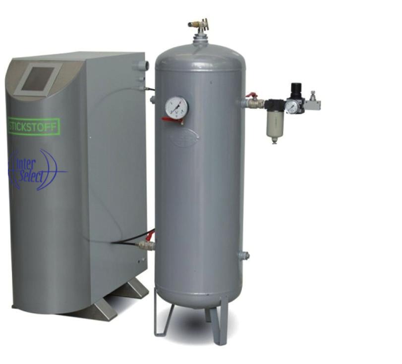 Nitrogen Generator PN 1250/1350/1450 for purity up to 99,999% purity (Nm 3 /h) 95% 97% 98% 99%