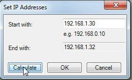 2.168.0.1. Devices can individually be cnfigured with specific IP addresses based n MAC address.