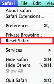 Safari OS X Mavericks (and below) Open Safari.