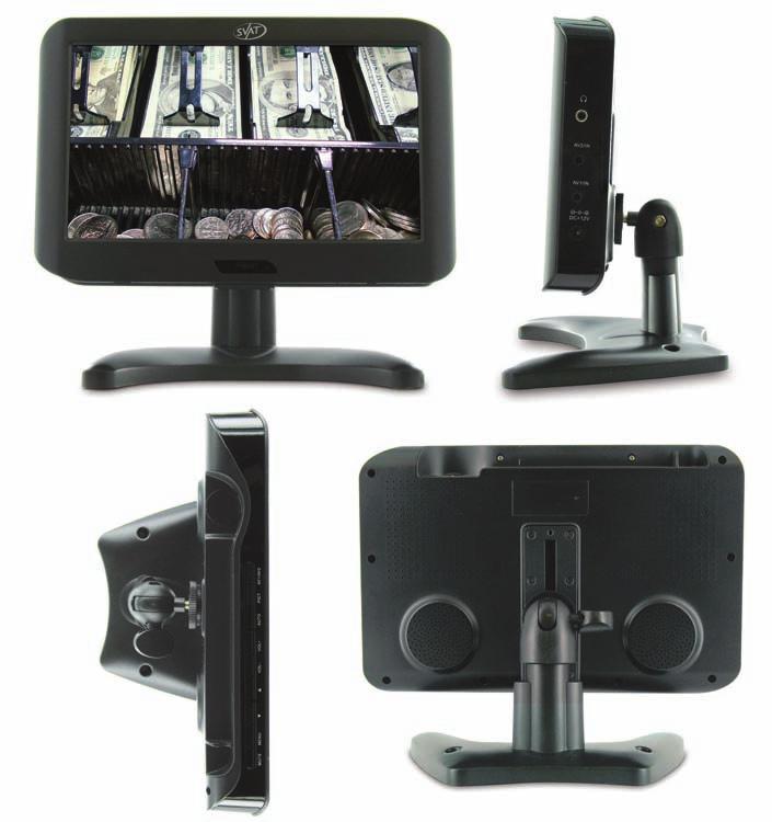 BUTTON FUNCTIONS AND CONNECTIONS MONITOR 3 1 4 5 2 6 7 8 9 10 11 12 13 14 15 1. 8.5" LCD Screen - Displays your footage. 2. Power Button - Turns LCD Monitor On /Off. 3. 3.5mm Headphone Jack - Connect onto stereo headphones.