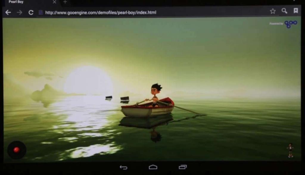 WebGL on Logan Android Tablet