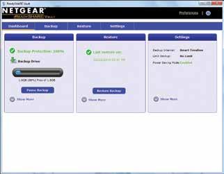 ReadySHARE Vault Automatic backup for Window PCs ReadyShare Vault is a free app that provides automatic, continuous backup of Windows PCs to