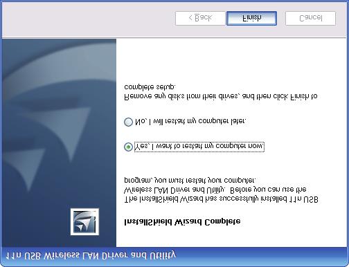 Follow the InstallShield Wizard steps, and click Finish when done. Now your PC or notebook will restart automatically. 5.