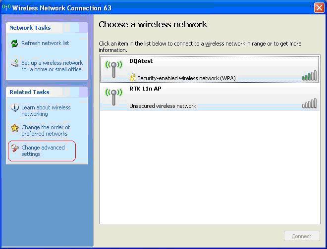 3.2. Connecting with Window 7 You can easily access to wireless with Win7.