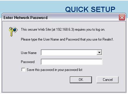 After you ve set up the gateway on Allworx, you must configure the AudioCodes device to register the gateway for Allworx. 9. Open a browser window. Enter the IP address of the AudioCodes gateway.
