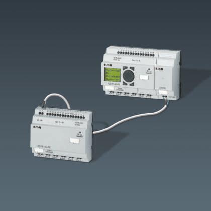 More input/output Central and Decentralized Expansion Made Easy The EZ700, EZ800 and EZD accommodate I/O expansion locally or remotely using a variety of different configurations.