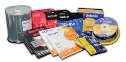 Recording Media Cadmet carries a full line of video and digital storage supplies.