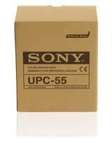 COLOR MEDIA: SONY MEDICAL A6 Size For Printers: UP-20, UP-21MD, UP-D21MD, UP-D23MD, UP-25MD, and UP-D25MD Part# 12207 UPC-21L Each box contains print paper and ribbon (50 sheets x 4 packs), 200