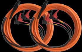 set 5 m with banana plugs* Auxiliary contacts cable set