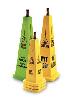 FLOOR WARNING SIGNS www.jacksonsafety.com Standard Lamba Cones Protect yourself from liability issues with the first name in slip, trip and fall protection.
