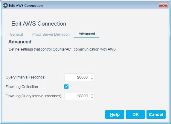 CounterACT parses these Flow Logs and identifies specific information about the toand-from communications for an EC2 instance. This information helps identify unusual communication.
