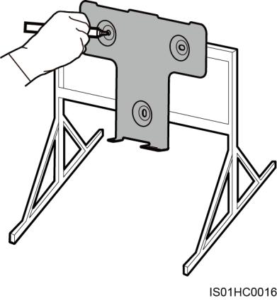 4 Installation Figure 4-7 Determining hole positions Step 2 Drill holes using a hammer drill, as shown in Figure 4-8.