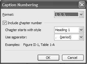 Go to the paragraph that starts Table 1.2 shows... 10. In the line below that paragraph, select the text Table x.x and delete it. 11.