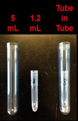 23. Prepare a setup sample by pipetting 200 µl of 1X PBS into a 1.2 ml Microdilution Tube.