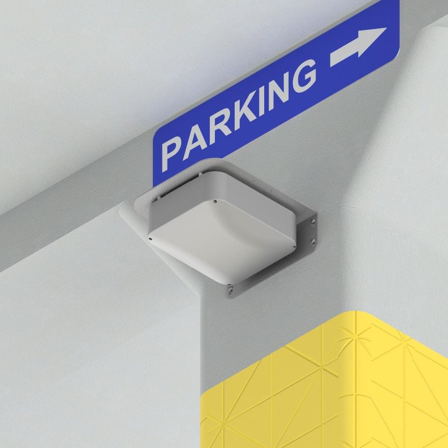 Parking Garages WiFi Garage card readers are quickly emerging NEMA 4 rated protection, low profile box Weather, Temperature,