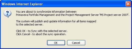 Bridge Console CHAPTER 5 5-11 To synchronize projects from a PM server: 1 On the Bridge Console, select the server you want to remove synchronize and click Sync.