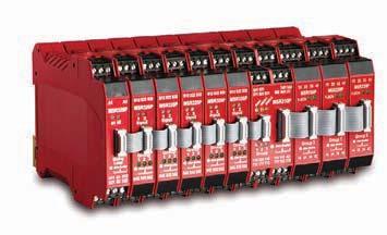 Bulletin 440R, 1752 Relays & Controllers MSR300 Series: Modular Relay System with Logic Control 13849-1 and IEC 61508 SIL3 per IEC 61508 EN 574 Type IIIC Stop category 0 and 1 Pulsed input monitoring