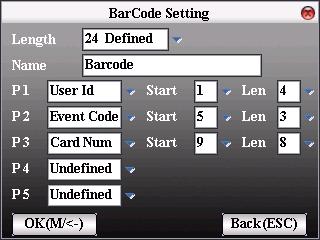 2 Barcode settings One of the main features of the professional version is the