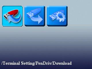 4.3 Pen drive Management 4.3.1. Download Download user data Save all users information and fingerprint in the device to U disk. Download SMS Save SMS added to the device to U disk.
