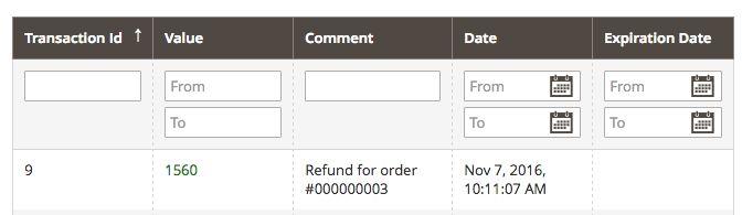 Image 10. Refunding to the customer s reward points balance Click on the Refund Offline button once done.