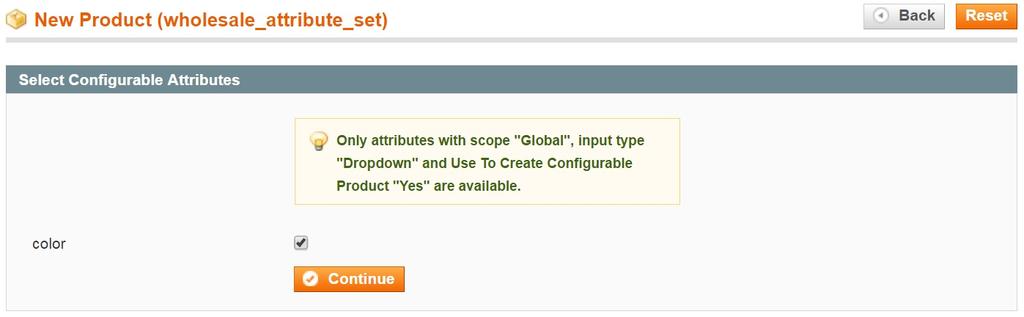 Select Catalog -> Manage Products and click "Add Product" button Step 2.