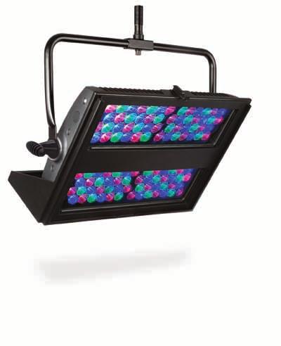 Next-generation LED floodlight for entertainment environments ColorReach TR Powercore is the road-ready version of our flagship, high-performance floodlight, specifically designed to withstand the