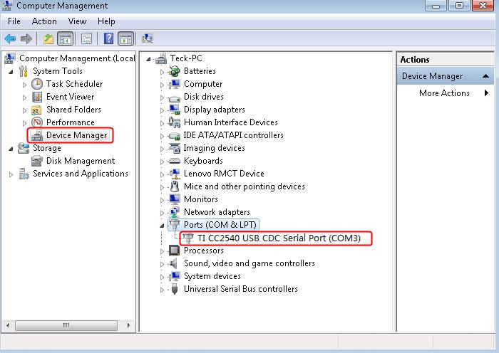 4.Bluetooth Function only for the model with Bluetooth Click on Device Manager on the left hand side.