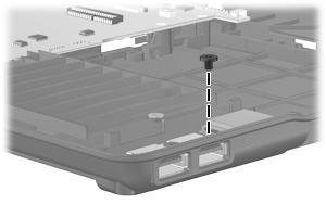 Where used: One screw that secures the USB board to the system