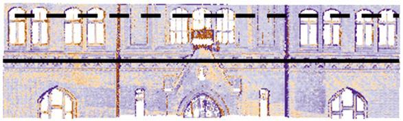 For the images on the bottom, we subtracted this reference from results by the software PhotoScan.