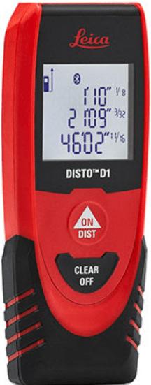 Leica DISTO D1 Laser Distance Meter Experience the difference!