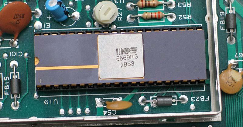 MOS Technology VIC-II MOS 6569R3 (PAL version) on a C64 main board The VIC-II (Video Interface Chip II), specifically known as the MOS Technology 6567/8562/8564 (NTSC versions), 6569/8565/8566 (PAL),