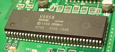 Yamaha V9958 Yamaha V9958 Yamaha V9958(ceramic package) The Yamaha V9958 is a Video Display Controller (VDC) used