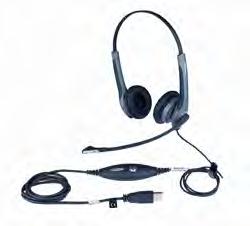Corded (Unified Communications & USB Headsets) Headsets Jabra GN2000 Series Designed to perform built to last Robust design for day-after-day durability