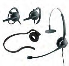 Corded Jabra GN2100 Series Exclusive lightweight design with titanium-look headband Optional true wideband receiver for enhanced sound quality Choice of boom arms and microphones for optimum voice