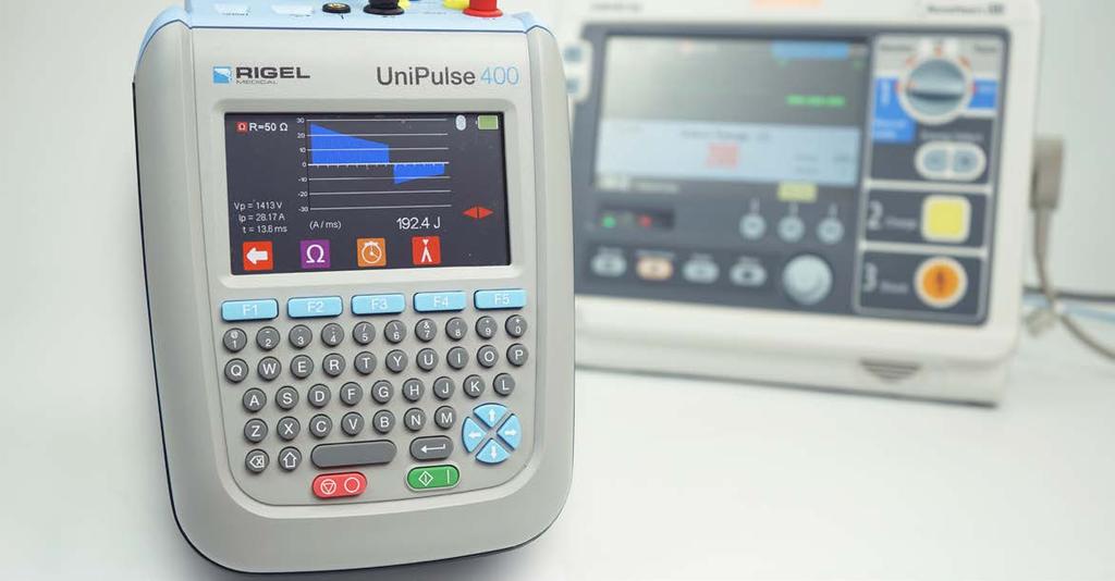 UniPulse 400 Defibrillator analyser with pacer. UniPulse 400? > The complete defibrillator analyzer solution including pacer functionallity.
