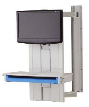 Wall Mounted Workstations Tandem Arm TM &