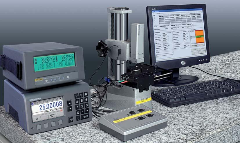 TESA UPD Gauge Block Comparator with a 25 mm Measuring Span Direct measurement of gauge blocks with a variation in nominal length of up to 25 mm or 1 in.