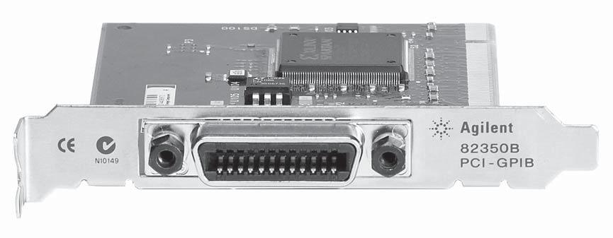 for all configurations This traditional GPIB connection still offers the highest throughput The 82350B is Agilent s highestperformance GPIB interface.