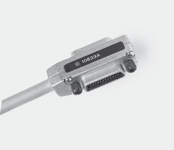 Agilent also offers a variety of cables that provide easy and reliable connections. Agilent cables are engineered for exceptional reliability and durability, even under the harshest conditions. 1.