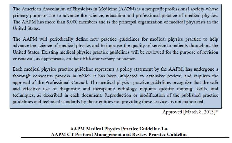 AAPM Medical