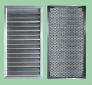 2 pg. 2 Model FBL fixed horizontal blade external weather louvres with 50mm blade spacing are particularly suitable for smaller intake or exhaust applications, where a balanced appearance is required